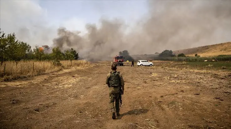 Hizbullah Israil'i hedef aldi, Israil hedefleri vurdu!