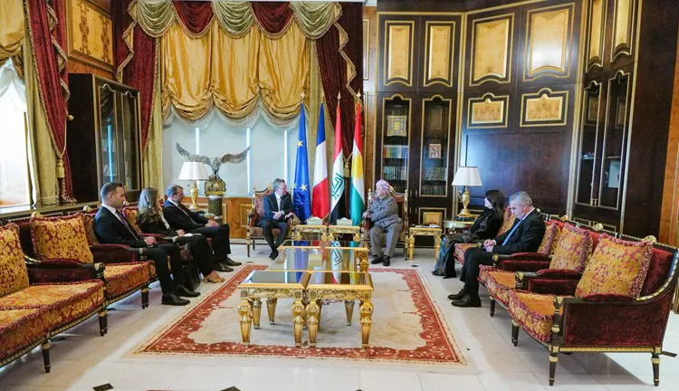 Serok Barzanî û Balyozê Fransayê hilbijartinên Parlamena Kurdistanê gotûbêj kirin