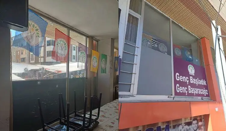 Stenbol: Li dijî avahiya DEM Partiyê hêrisa çekdarî