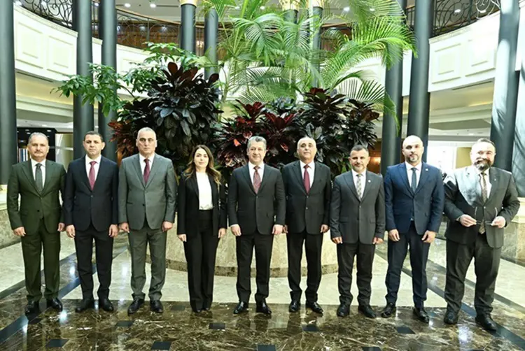 مه‌سروور بارزانی لەگەڵ پارت و لایەنەکانی ئەندامی هاوپەیمانی مەسیحی كۆ بووه‌وه‌