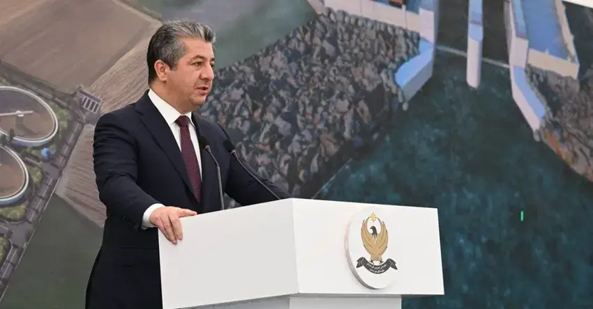 Basbakan: Erbil önümüzdeki 30 yilda su sikintisi çekmeyecek