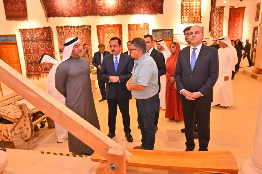 BAE heyetini Erbil Kalesi'ni ziyeret etti