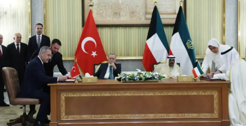 Çar peyman di navbera Tirkiye û Kuweytê de hatin îmzekirin