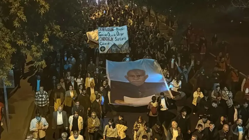 Di mesa ‘ji bo Öcalan azadî’ ya Amedê de 6 kesan sandin zîndanê