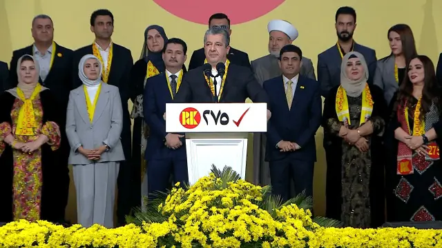 مەسروور بارزانی : پارتی لە ئاستی هەرێمی کوردستان گەورەترین و کاریگەرترین ‌هێزە و ڕکابەری نییە