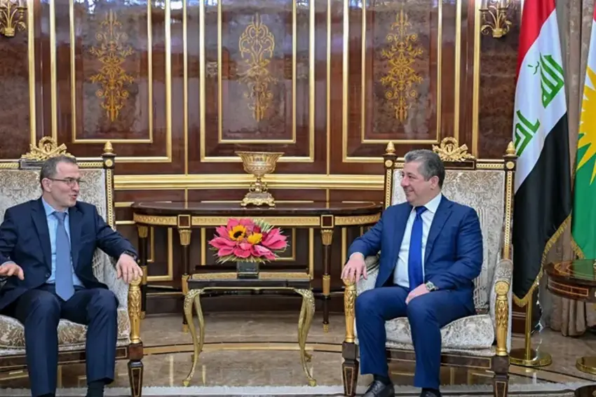 Mesrûr Barzanî û Balyozê Rûsyayê pêshatên herêmê û hilbijartinên Iraqê gotûbêj kirin