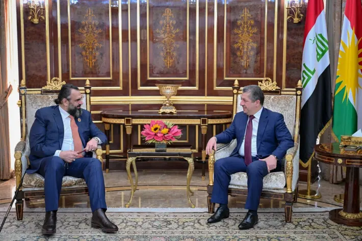Mesrûr Barzanî û Sêx Nehro Kesnezanî rewsa siyasî ya herêmê û Iraqê nirxandin