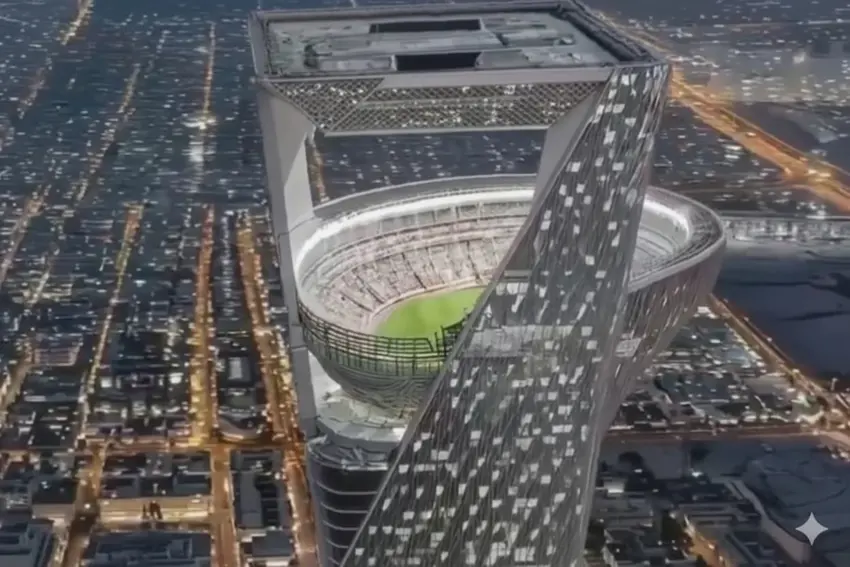 سەعوودیە ئامادەکاری دەکات بۆ درووستکردنی یەکەم "یاریگای ئاسمانی" لە جیهان .