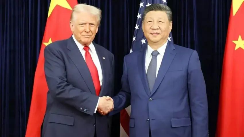 Trump ve Si Cinping görüstü