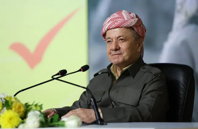 سەرۆك بارزانی لەگەڵ کەسایەتی و ڕیش سپییەکانی دهۆك و سێمێل کۆبووەوە