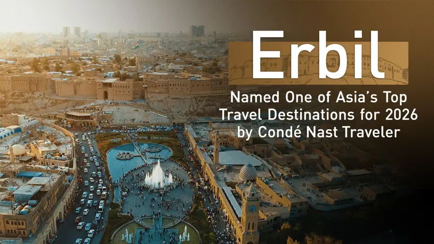 Hewlêr kete lîsteya cihên herî xwes ê gestiyariyê