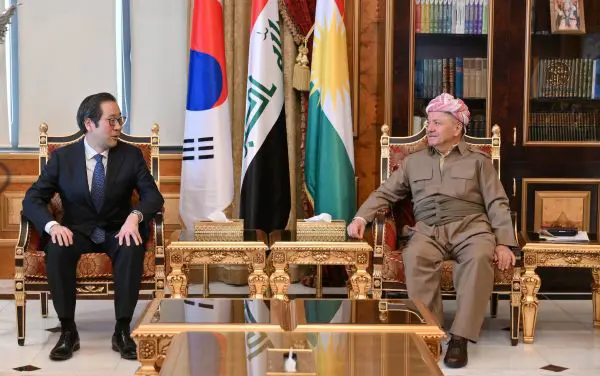 مەسروور بارزانی و باڵیۆزی بەریتانیا لە عێراق، گرینگە حکوومەتی فیدراڵ پابەندی دەستوور بێت