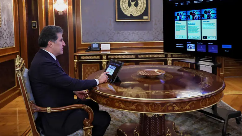 Nêçîrvan Barzanî besdarî dengdana "Alîgirê Salê" ya FIFAyê bû