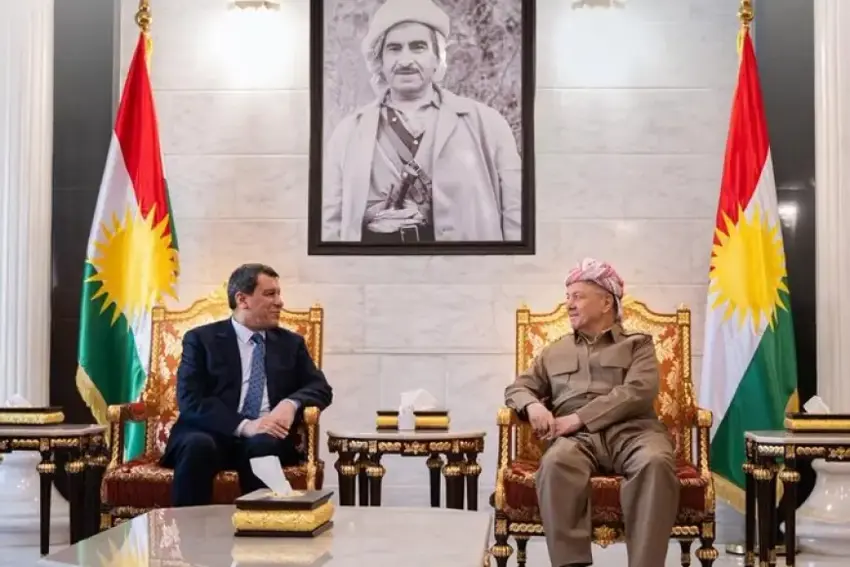 Başkan Mesud Barzani ile Mazlum Abdi arasında önemli zirve