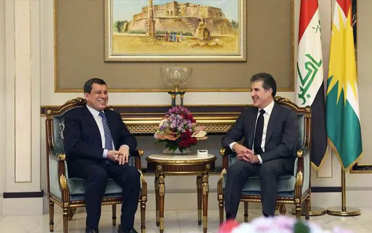 Neçîrvan Barzanî û Mazlum Abdî li ser rewsa Rojava û tehdîda ISIDê axifîn