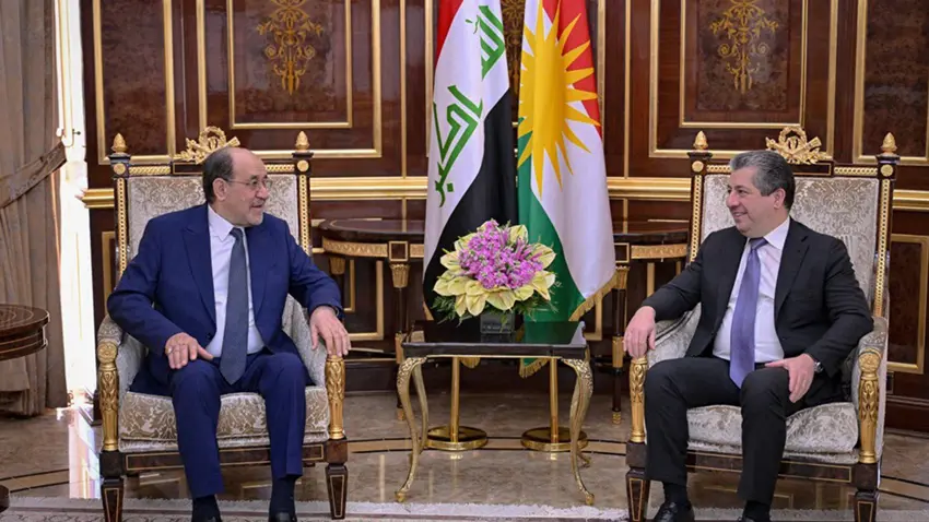 Başbakan ​​Barzani, Nuri el-Maliki ile bir araya geldi