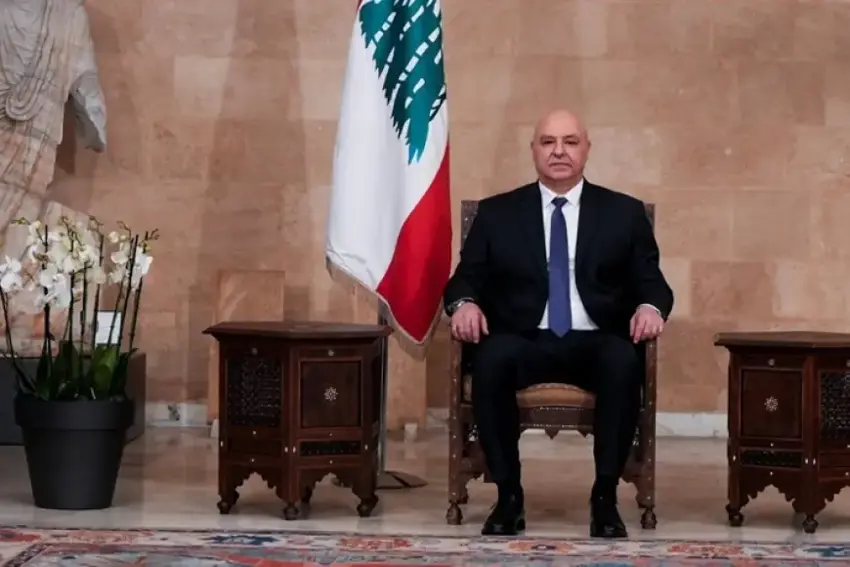 Serokkomarê Lubnanê: Ji bo astiyê em amade ne bi Îsraîlê re rûnin