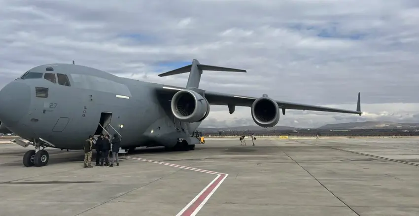 2 balafirên kargoya leskerî yên Amerîkayê li Rojavayê Kurdistanê danîn