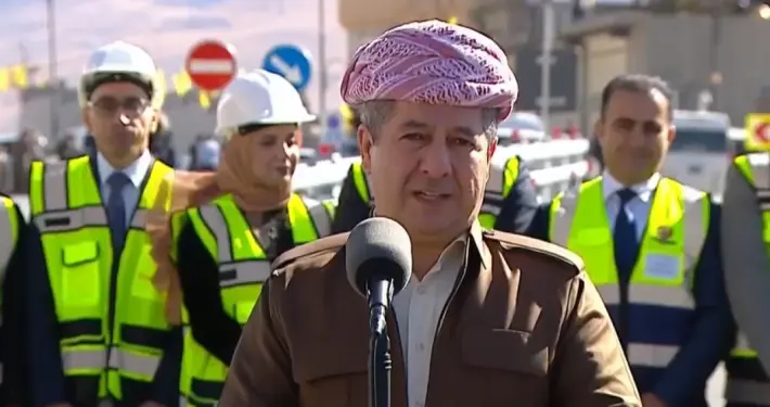 Serokwezîr Mesrûr Barzanî riya stratejîk a Hacî Omeranê vekir