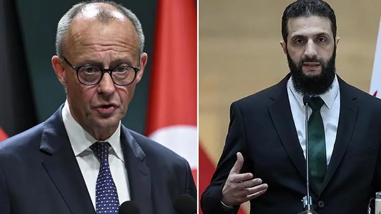 Almanya Basbakanı'ndan Suriye Cumhurbaşkanı Saraa'ya  davet