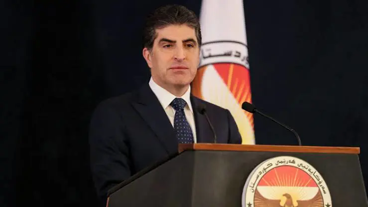 Neçirvan Barzani'den Puskin Ödülü'nü alan Prof. Dr. Miran'a tebrik