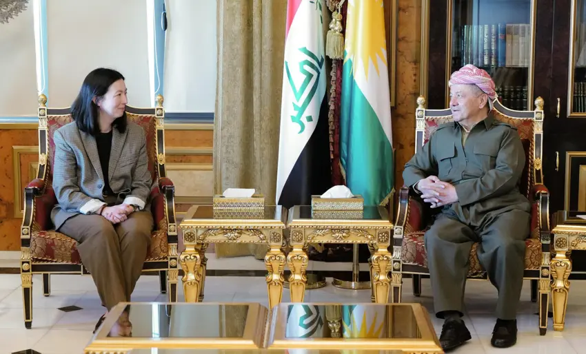 Serok Barzanî pêswaziya Cîgira Wekîlê Wezareta Karûbarên Derve ya Amerîkayê kir