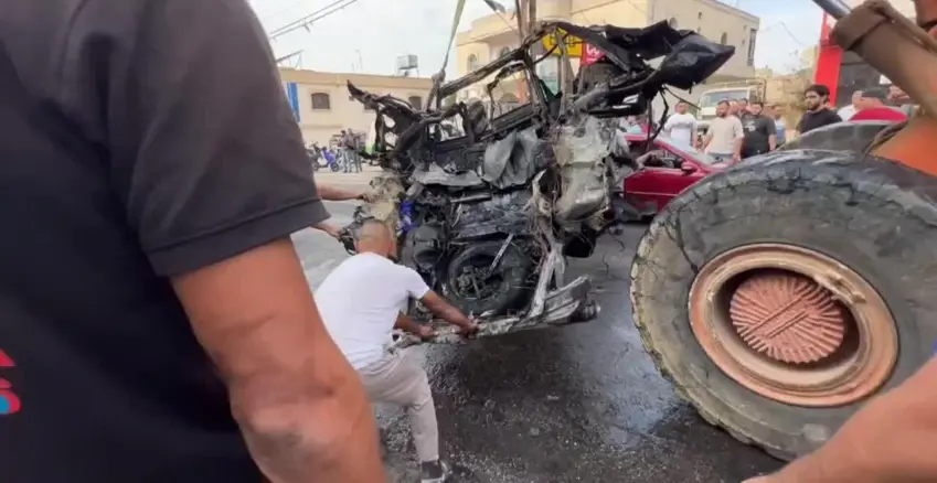 لە ئەنجامی بۆردومانی فڕۆکەکانی ئیسرائیل لە نێوان شارۆچکەکانی دوویر و شەرقیە لە باشووری لوبنان، کەسێک کوژرا و حەوت کەسیش بریندار بوون