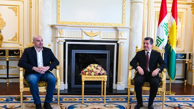 Basbakan ile Bafil Talabani bir araya geldi