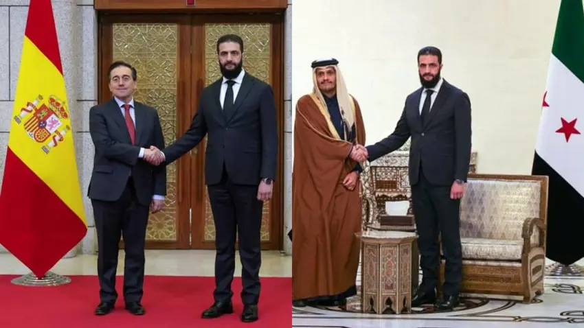 Wezîrên Derve yên Spanya û Qeterê serdana Samê kirin