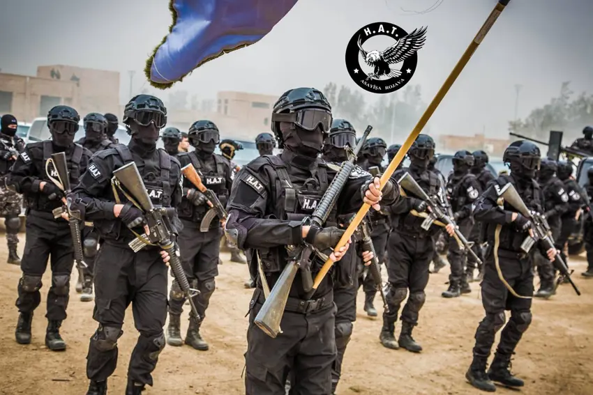 Asayîsa Rojava: 3 çekdarên DAISê tevî çekên wan hatin girtin