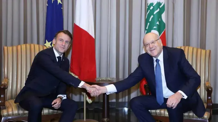 Fransa Cumhurbaskani Macron'dan Lübnan'a ziyaret