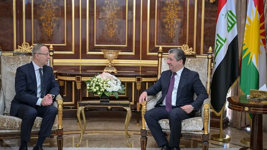 Mesrûr Barzanî pêswazî li Balyozê nû yê Fînlandayê kir