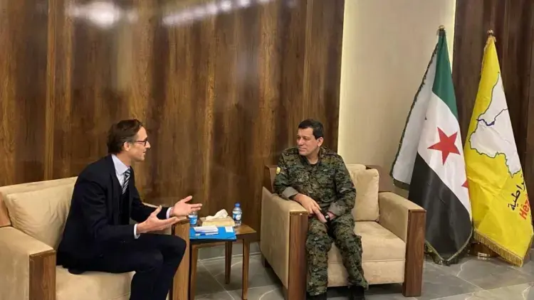 Mazlum Abdi: Almanya’nin destegini memnuniyetle karsiliyoruz