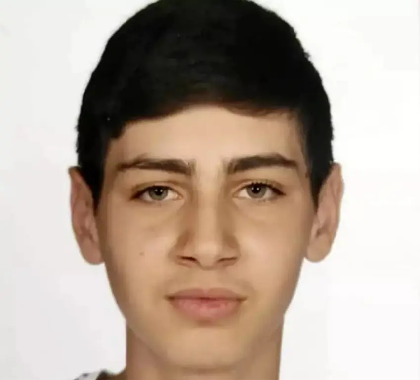 Cesedê xortê 15 salî dîtin