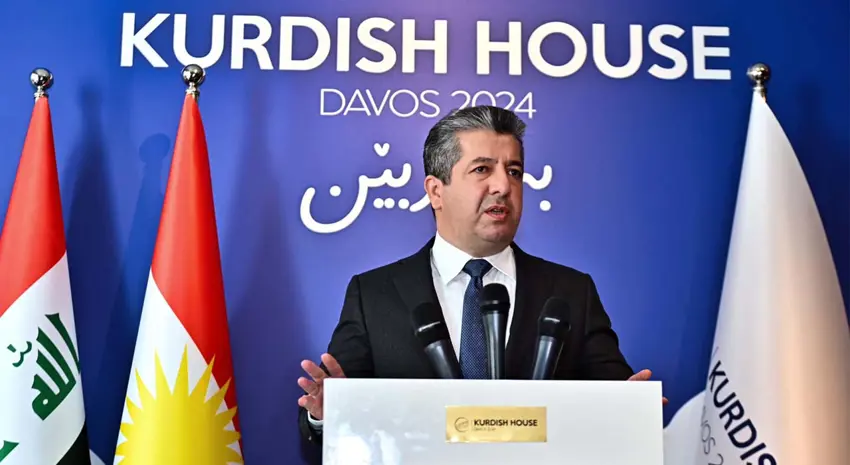 Davos | Basbakan Mesrur Barzani'den 'Kürdistan Evi' paylasimi