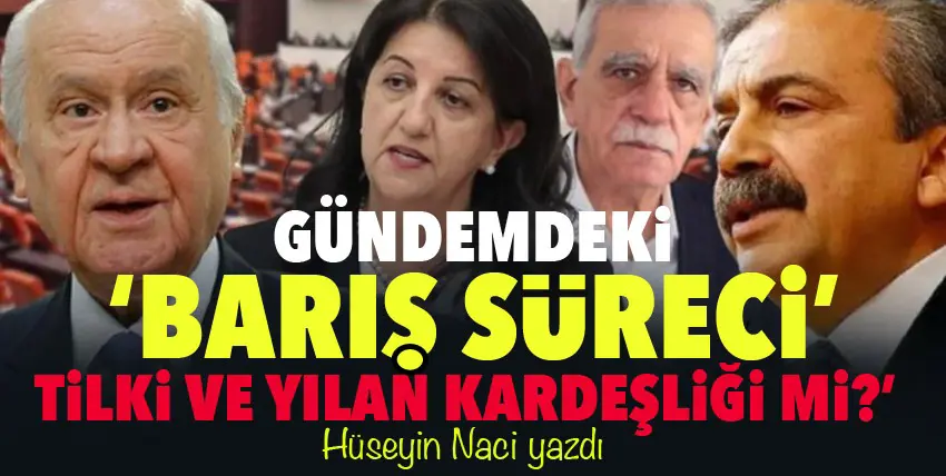 Yasanan son süreç ‘Tilki ile Yilan Kardesligi mi?’