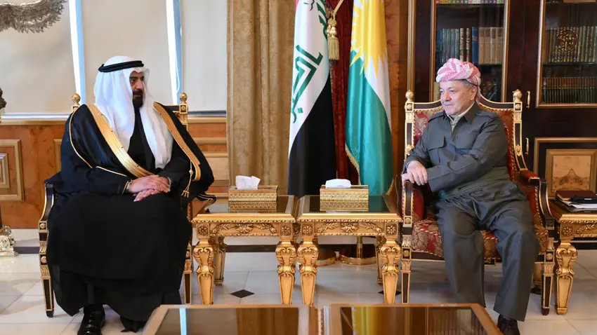 Mesud Barzani, Abdullah Yawer’i kabul etti