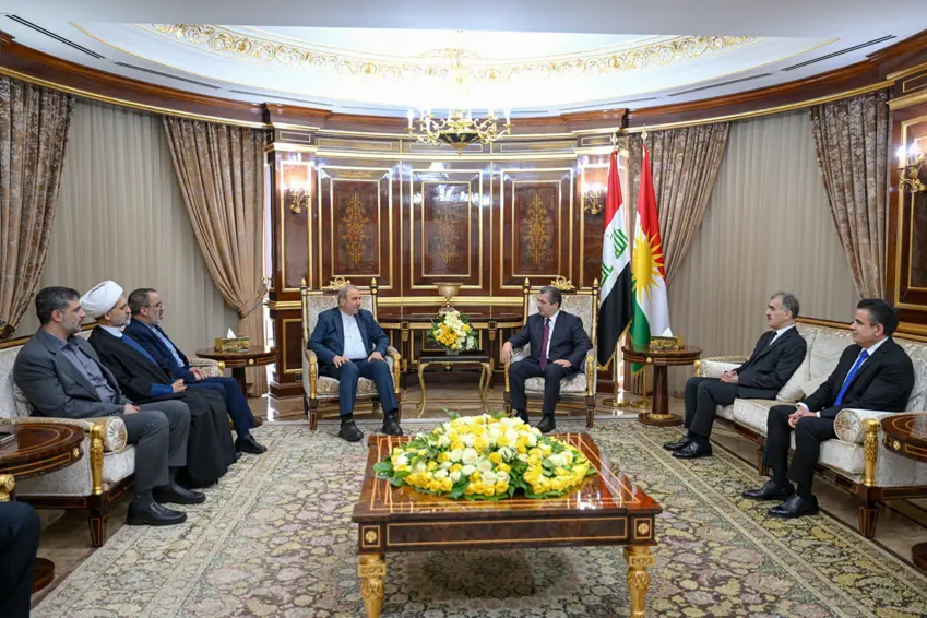 Mesrûr Barzanî bi Balyozê Îranê re civiya