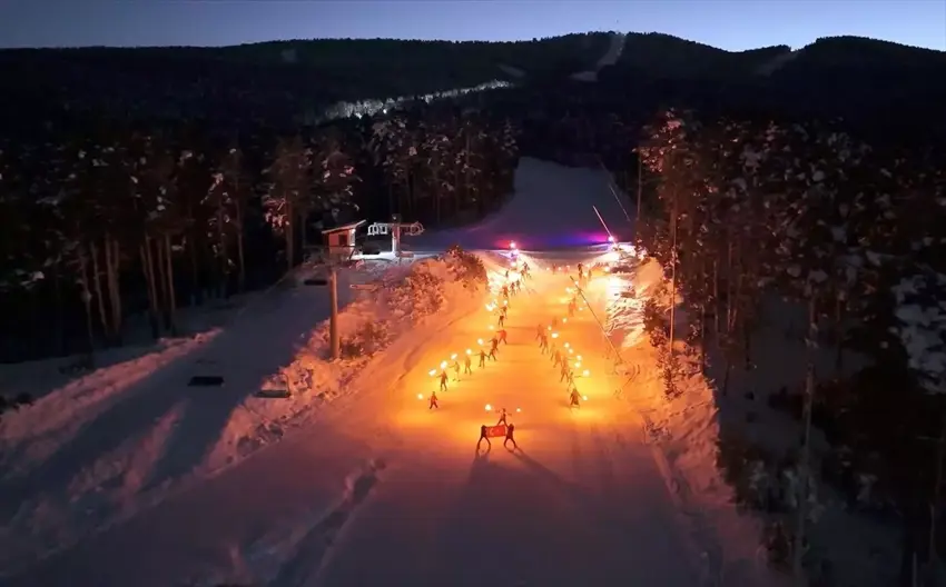 Berf bariya, kêfa Sariqamîşiyan hat ji ber werza şemateka berfê destpêkir