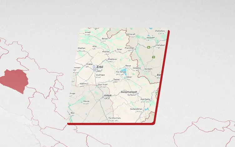 Google Kerkûkê derxist derveyê nexşeya Kurdistanê
