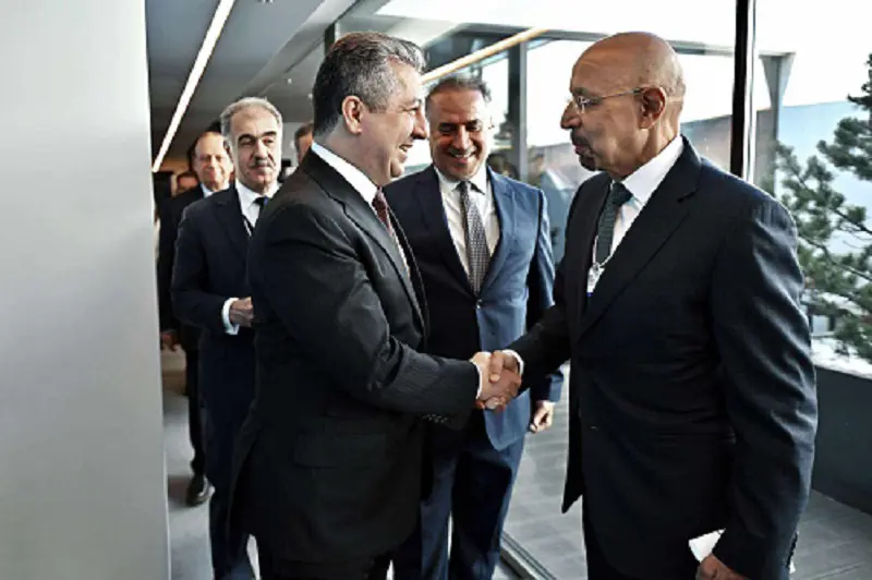 سەرۆکی حکوومەت له‌گەڵ وه‌زیری وەبەرهێنانی عەرەبستانی سەعوودی کۆبووەوە