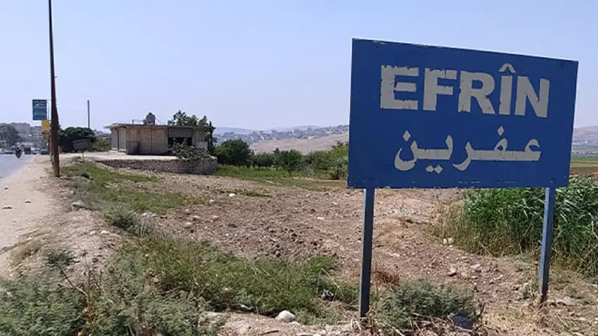 Li Efrînê bi ser malên kurdan de digirin