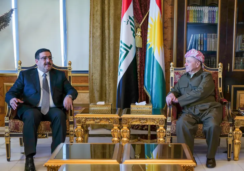 Başkan Barzani, Irak Ticaret Bakanını kabul etti