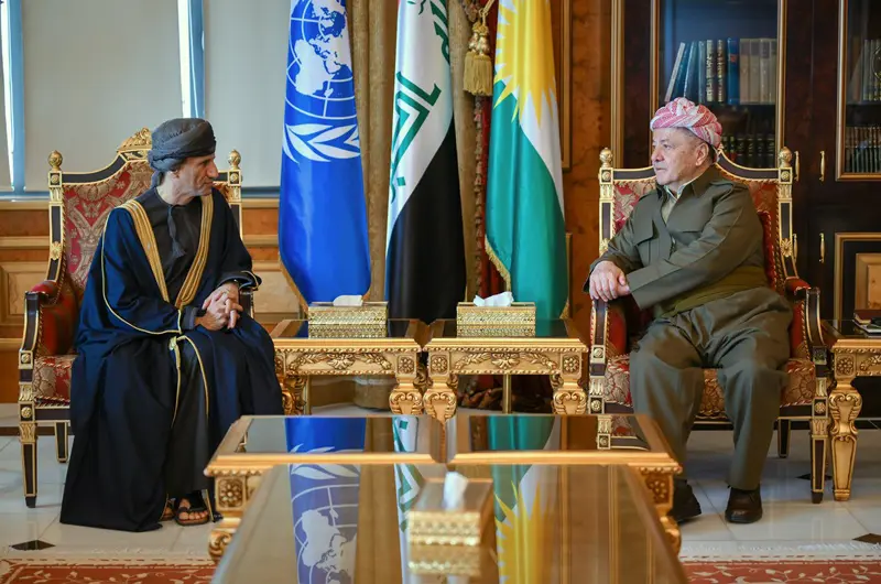 سەرۆك بارزانی پێشوازی لە نوێنەری تایبەتی سکرتێری گشتی نەتەوە یەکگرتووەکان لە عێراق کرد