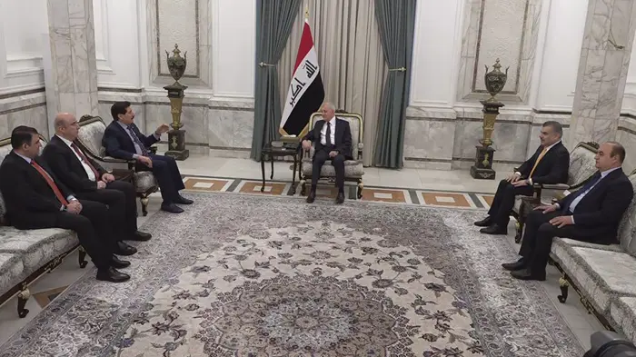 شاندی دانووستانکاری پارتی لەگەڵ سەرۆککۆماری عێراق کۆبووەوە