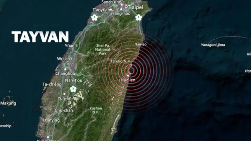 Li Taywanê bi tundiya 6,1 pileyan erdhej çêbû