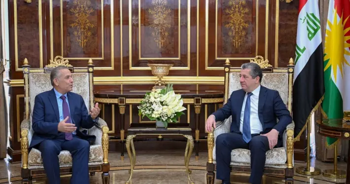 Balyozê Yewnanistanê yê Iraqê xatir ji Mesrûr Barzanî xwest