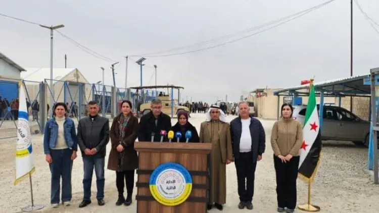 Rojava: Hol Kampi’ndaki Suriyelilerin evlerine dönebilir