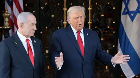 ترەمپ: هیوادارم نەتانیاهۆ لەگەڵ سووریا بگاتە تەبایی و ڕێککەوتن