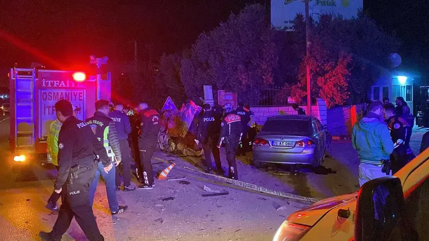 Li Osmaniye 3 erebe li hev ketin: 2 kes mirin û 7 kes birîndar bûn